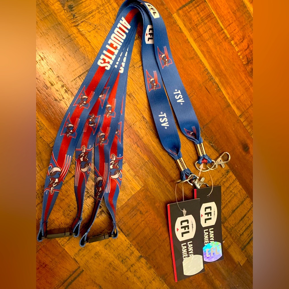 2-Montreal Alouettes Lanyards